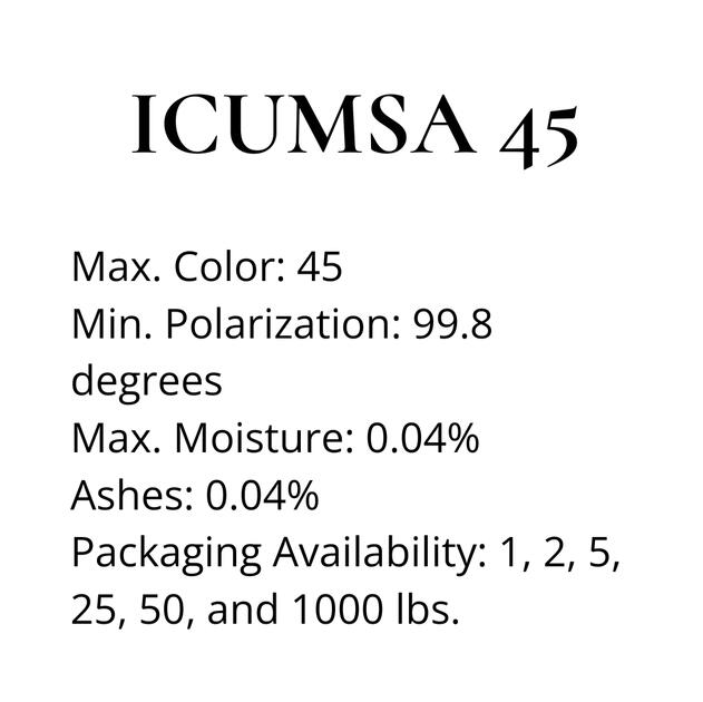 Untitled ICUMSA 45